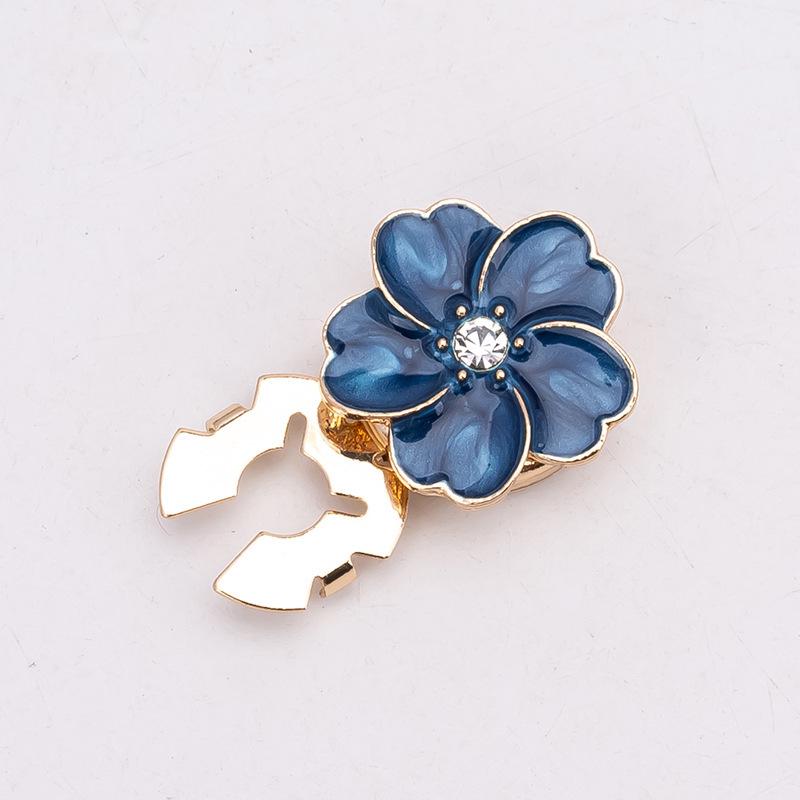 Botões de Punho e Botões de Colarinho Decorativos com Strass Coloridos