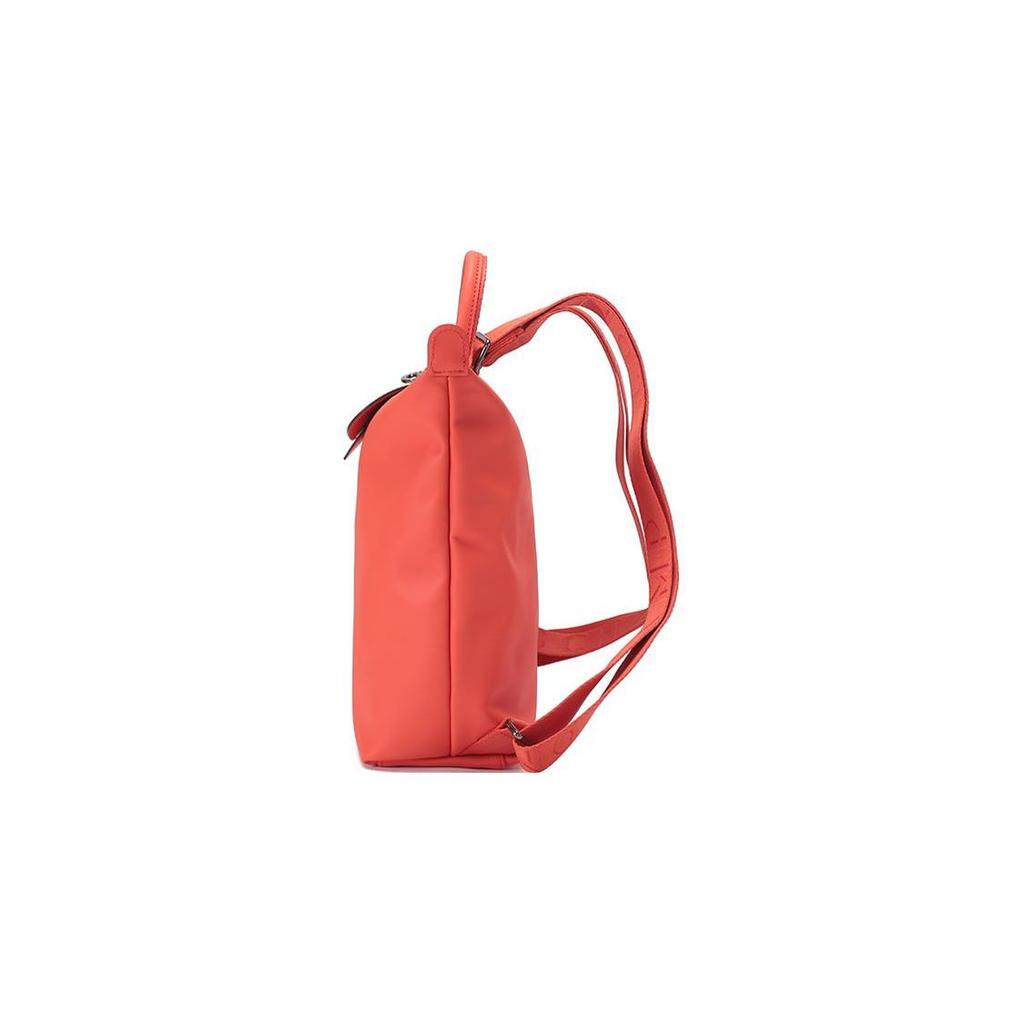 Longchamp Le Pliage Xtra Solid Color Leather Backpack Women Backpack Orange 10209987017