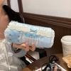 Large Capacity Lace Pencil Case Bow Makeup Bag Polka Dot Pencil Storage Bag  Award Gifts