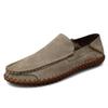 Breathable Men's Slip-On Loafers - Soft Rubber Sole for Spring/Autumn
