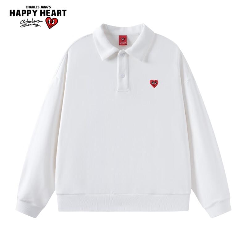 

Charles Heart Floral Print Round Neck Sweatshirt M