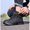 Safety Anti-collision Anti-puncture Not Tired Feet Lightweight Wear-resistant Grip Non-slip Men's Construction Site Work Labor Protection Shoes