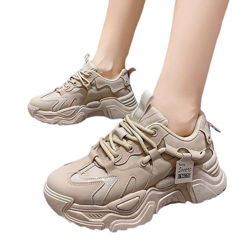 2025ins Korean version of summer new dad shoes women's platform student mesh shoes women's tide breathable sneakers XX903