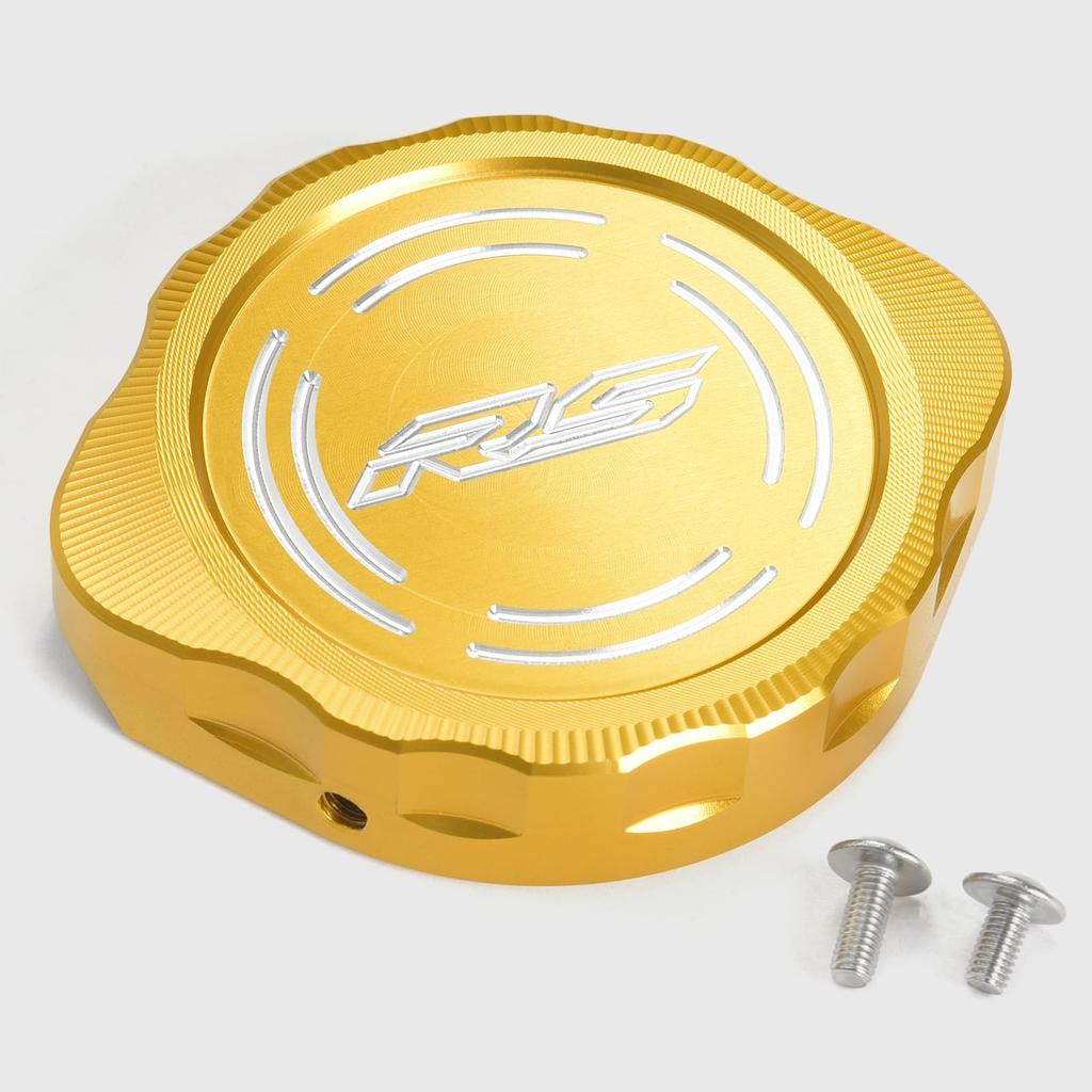 Midimttop Radiator Cap Cover, Radiator Cap Guard with Tank, Decorative Protection for Kawasaki/Kawasaki