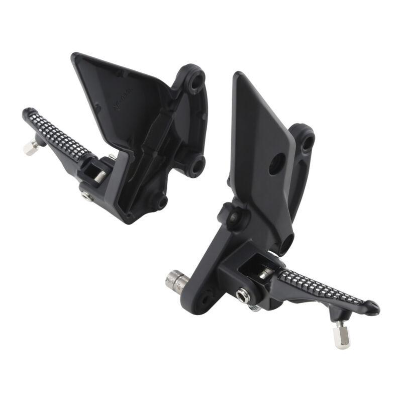 Motorcycle Front Footpegs Pedals Footrests Bracket For Kawasaki Z1000 ZR1000 2010-2020