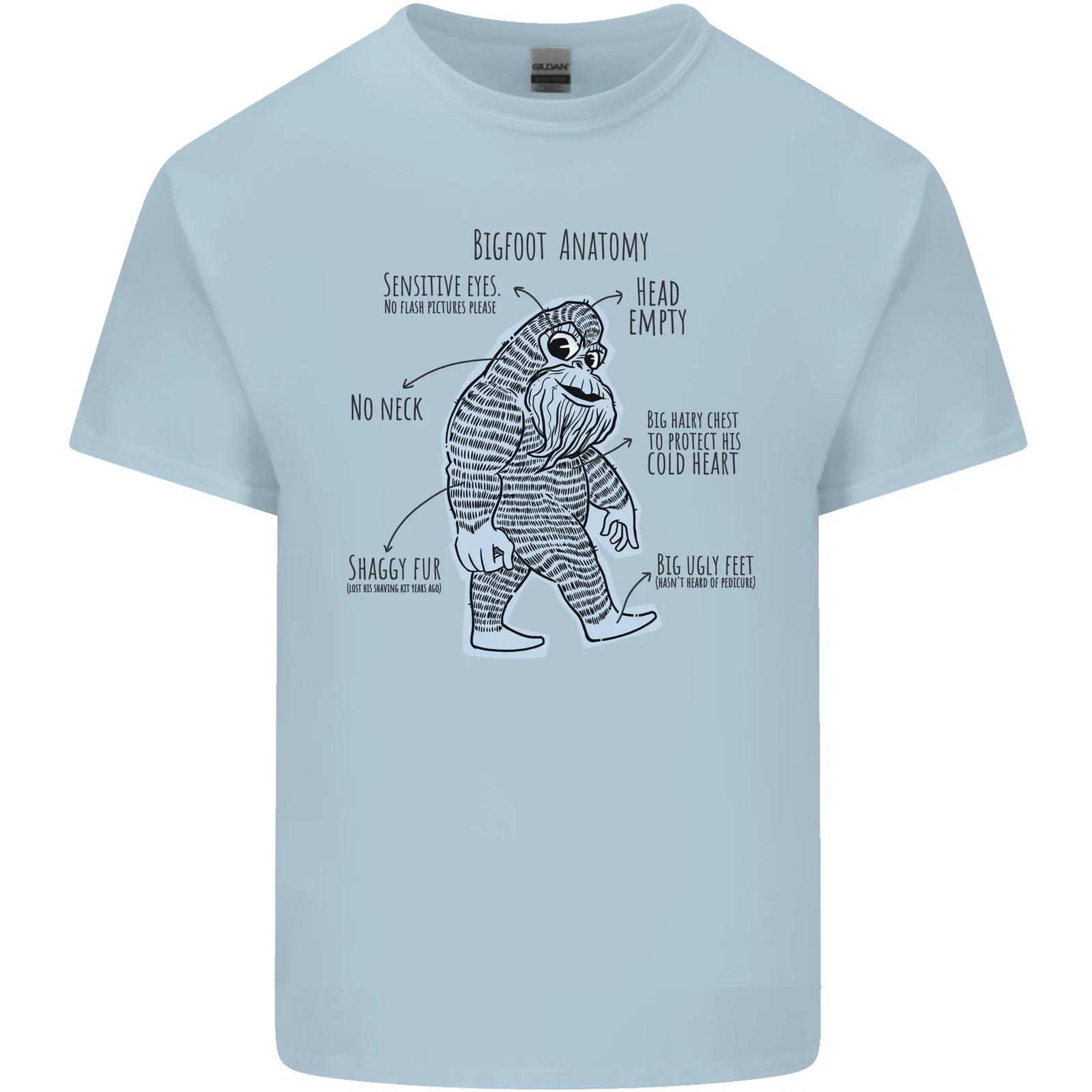 The Anatomy of Bigfoot Kids T-Shirt Childrens S