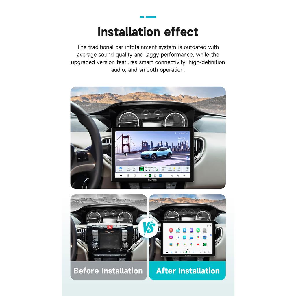 Hizpo 2K Screen Wireless Apple Carplay Android Auto for Lancia Ypsilon 2012 - 2020 Infotainment Intelligent Multimedia System Navigation GPS