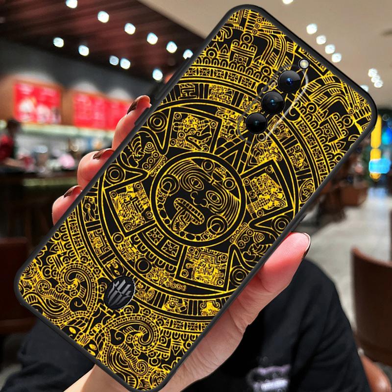 Mayan Calendar Case For ZTE Nubia Red Magic 10S 10 8 9 8S 9S 11 Pro Plus 10 Air 5G 6R 6 7 6S 7S Pro Cover