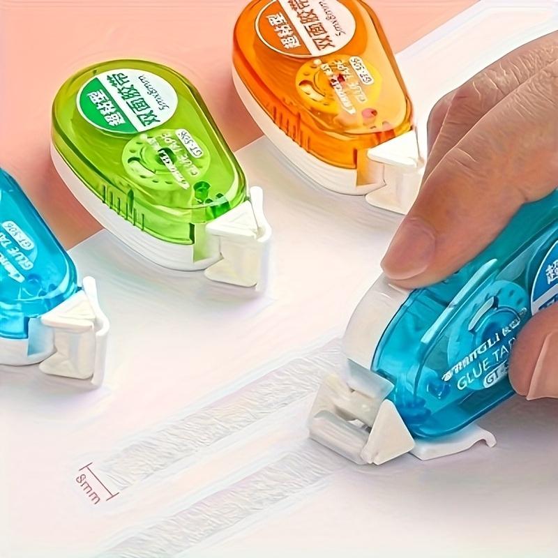 High Viscosity Double-Sided Tape, 8mm x 5m, Novel for Scrapbooking, Crafts, Handmade Office Stationery, and Office Supplies