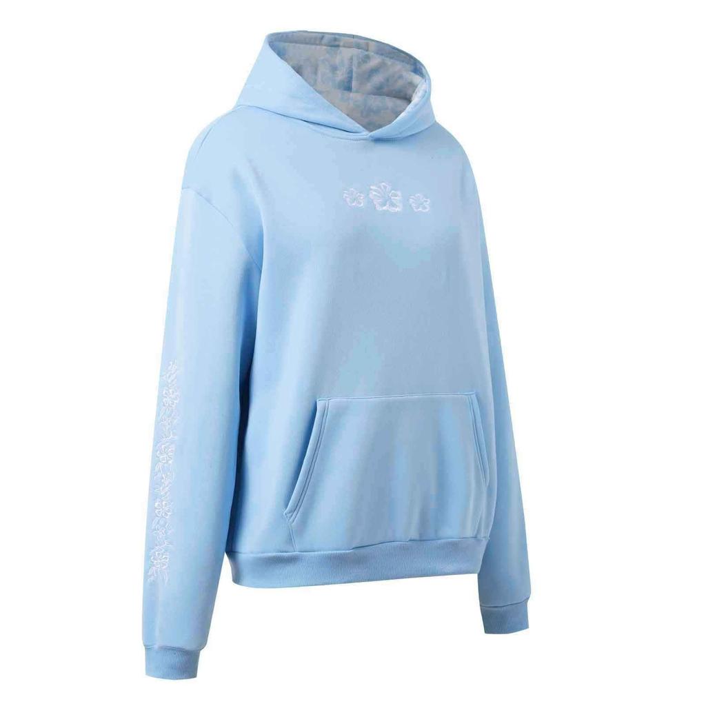 Hanorac de damă la modă și confortabil cu mânecă lungă și culoare uni