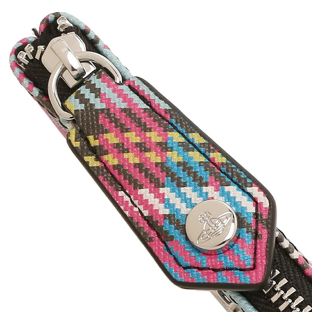 Vivienne Westwood Münzetui, Bio-Grün Saffiano Mehrfarbig, Damen, 51010007 S000V O102 [Gebraucht]