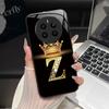 For Realme 12 4G Case Fashion Letters Hard Tempered Glass Back Covers For Oppo Realme12 Realme 12 RMX3871 Shockproof Phone Shell