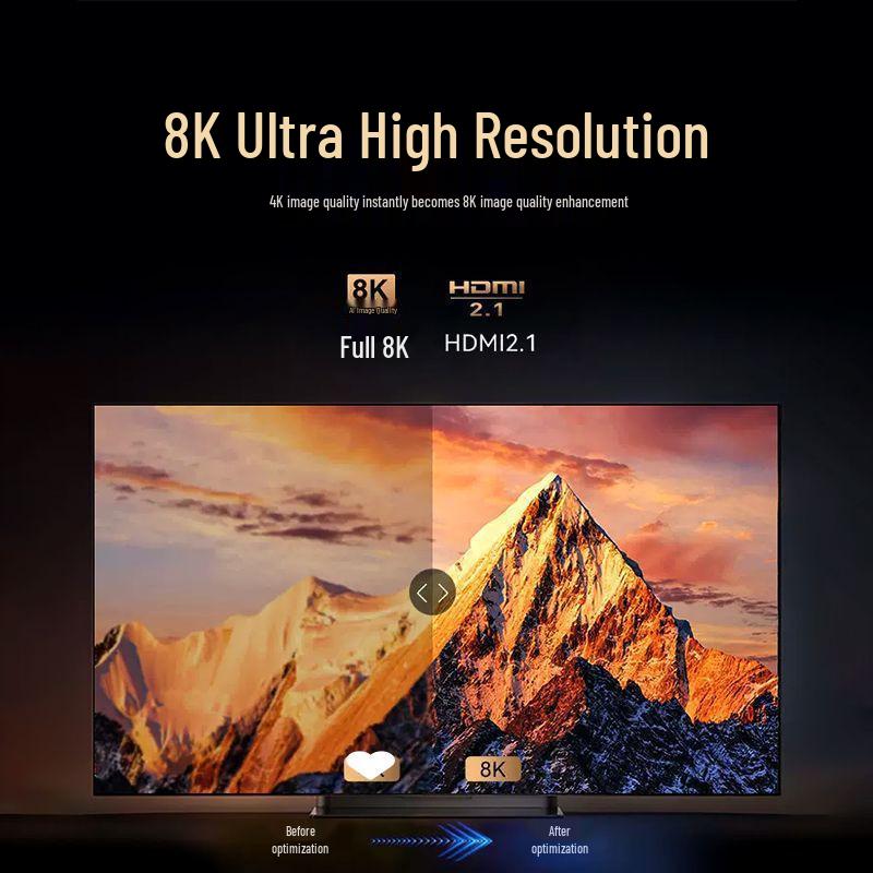 Boîtier décodeur Smart WiFi Bluetooth 5G HD 8K
