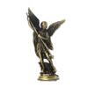 Christian Saint Michael FigurineThe Archangel Defeating Satan Guardian Statues Zinc Alloy Ctafts for Home Room Tabletop Desktop