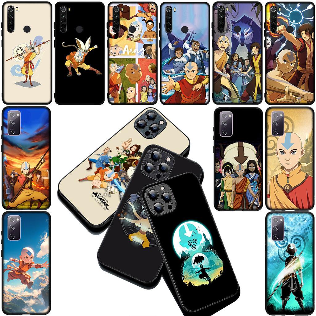 Aang Avatar Der letzte Airbender Hülle für Apple iPhone 16 14 15 Plus 11 Pro Max 16E ProMax + 15Plus 16+ 14+ Coque Handyhülle