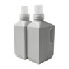 (TUISKU) Laundry Detergent Refill Bottles, 2-Pack, Gray (1000ml)