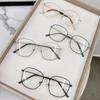 Anti Blue Light Myopia Glasses 0 To -4 0 Reading Glasses Women Large Frame Unisex Clear Prescription Eyewear
