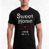 Sweethome Ii Iii Tshirt Summer Casual Cotton Tee Oversized Streetwear Tops Vintage Graphic Print Loose Fit Short Sleeve
