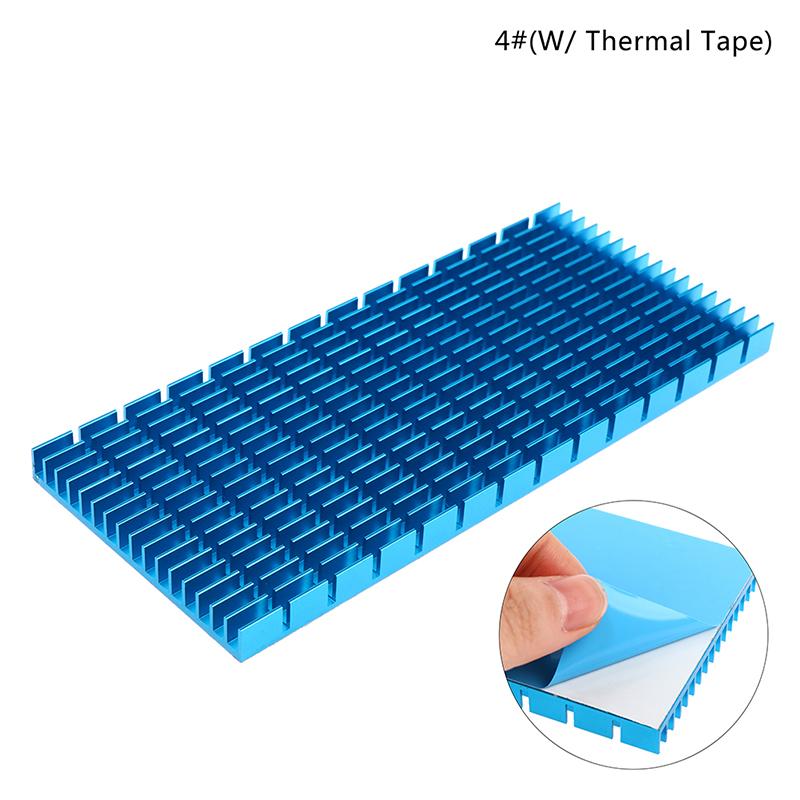 1Pc 150*65*8Mm Aluminum Heatsink Panel Heat Sink Cpu Power Amplifier Radiator