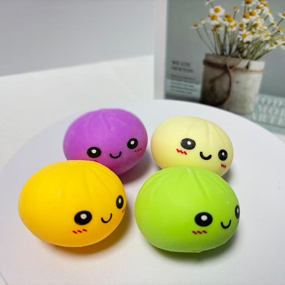 New Blind Box Colorful Simulated Dumpling Squishy Relaxing Relieve Anxiety Antistress Rebound Squeeze Reliever Toy