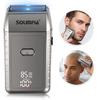SOUIMPIA 3D Flexible Blade Shaver 7500/8500RPM Dual-Speed Motor with USB Charging