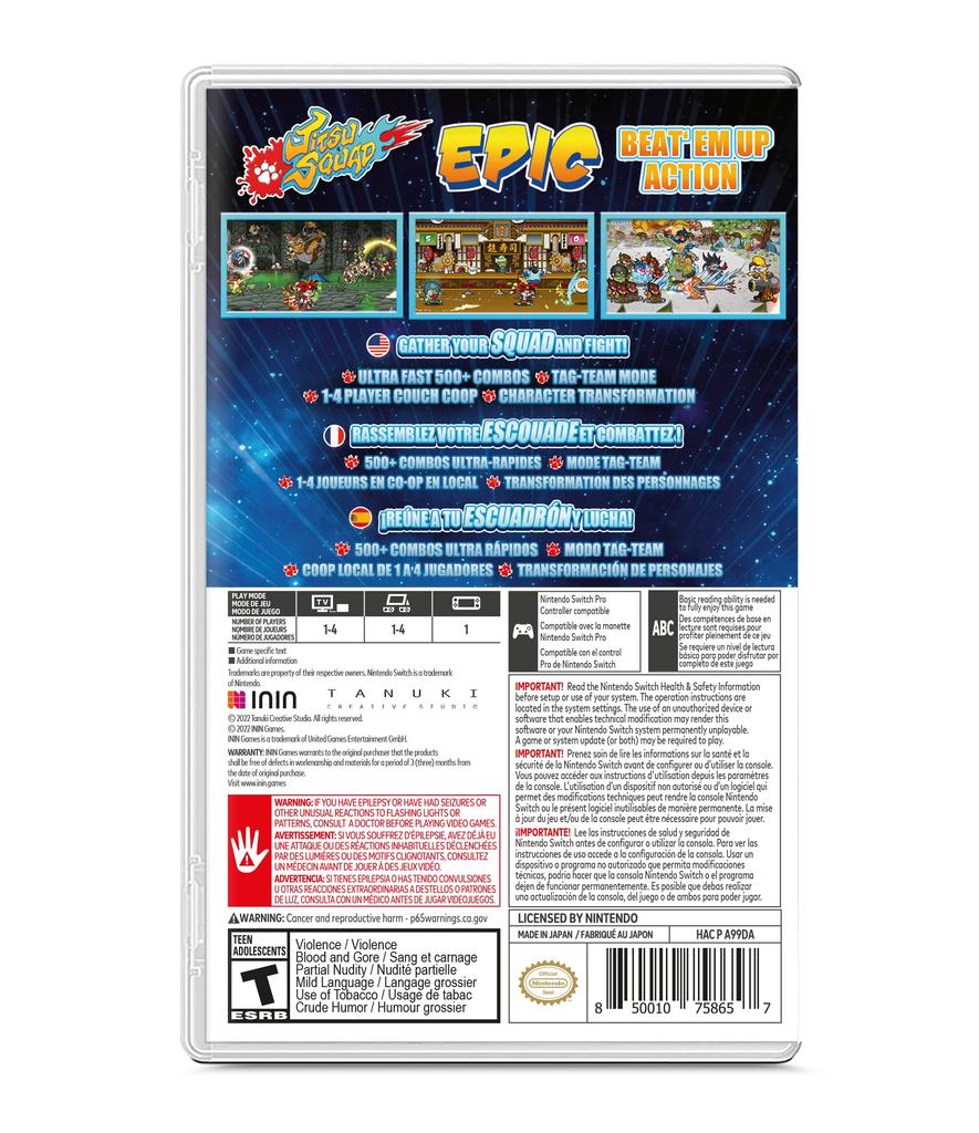 Jitsu Squad North Switch (Import Version America) –