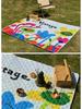 Waterproof Insulated Ultrasonic Picnic Mat Camping Tent Ground Mat Outdoor Lounger Mat Custom