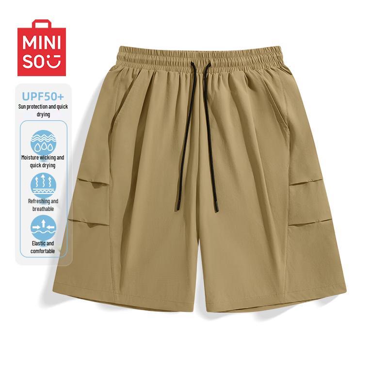 MINISO Men s Quick-Dry Breathable Cargo Shorts M