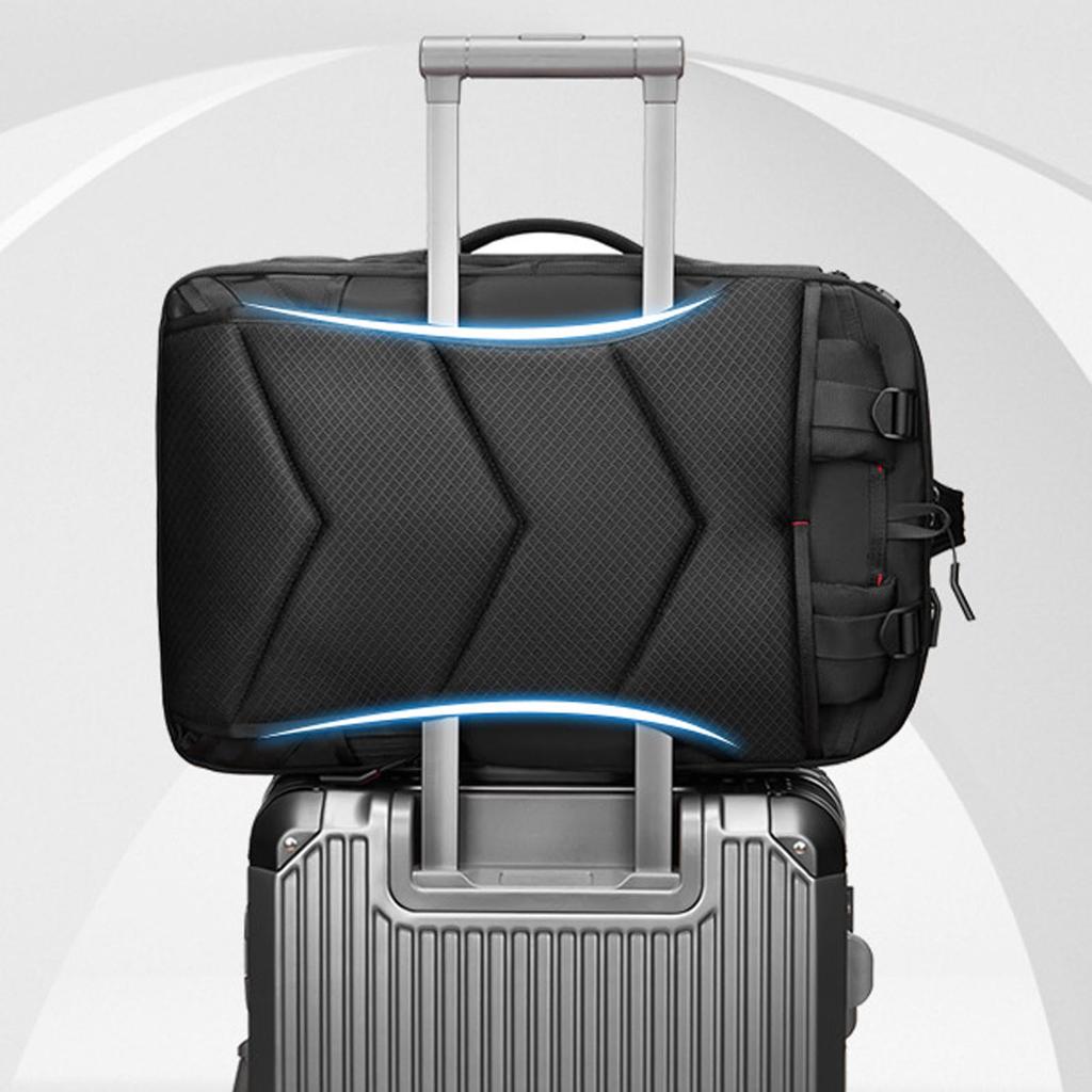 19 Inch Backpack Rain Proof Large Capacity Men Bag with Compartments for Outdoor Travel