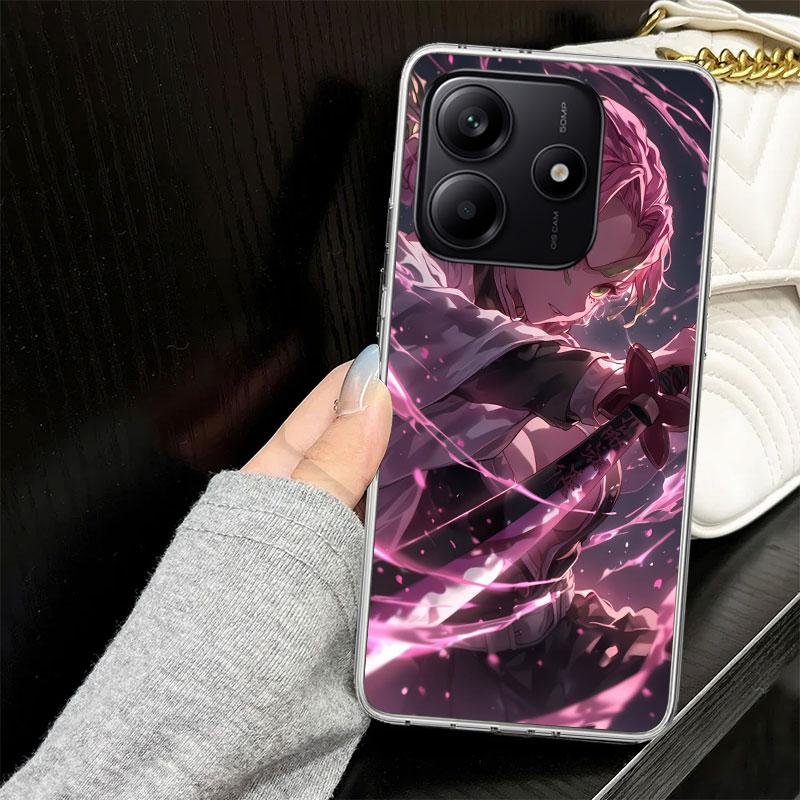 

Канродзи Мицури Клинок, рассекающий демонов Чехол для телефона Xiaomi Redmi Note 14 13 12 11 Pro Plus 14S 12S 11S 11E 11T 10S 10 9S 9 Силикон Redmi Note 14 Pro 5G