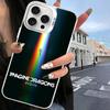 Imagine Dragons Band Phone Case For IPhone 17 16 15 14 13 12 11 Pro Max Plus Color Silver Cover