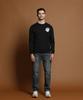 PANICALE Black Logo Print Sweatshirt