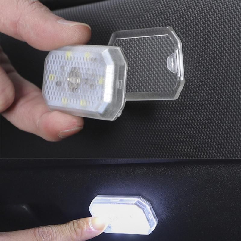 Rechargeable Magnetic Touch Light Hand Car Roof Magnets Ceiling Lamp Indoor Car Night Reading Lights Colorful Car Interior lamps
