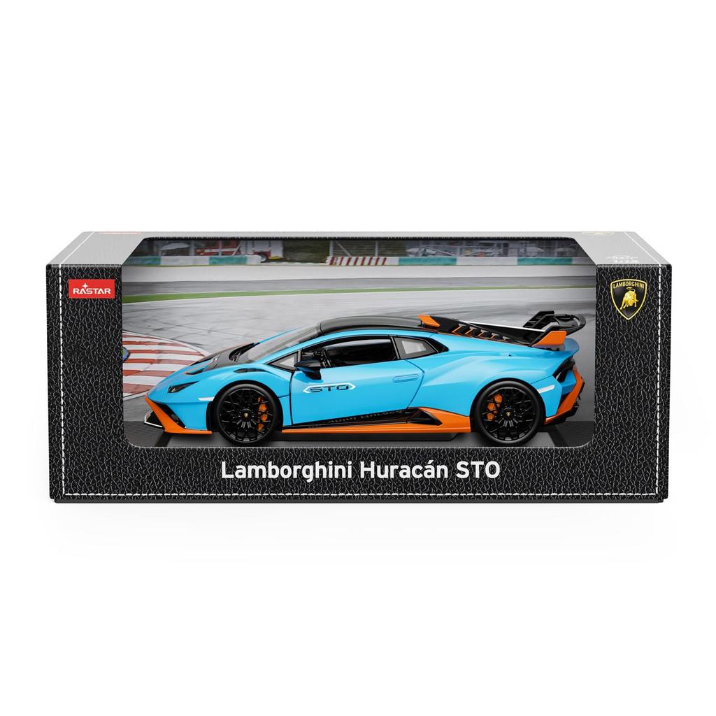 Doyusha RASTAR Lamborghini Huracan STO Blue 1/18 (Finished Model)