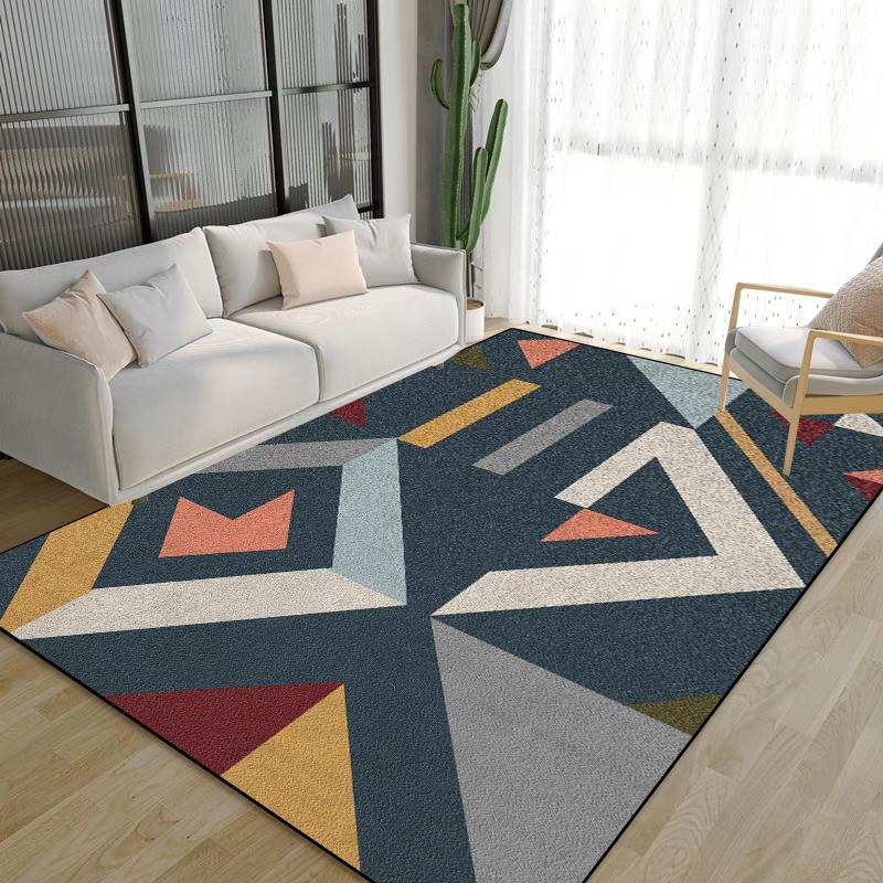 Modern Abstraction Rug Living Room Decoration Luxury Light Carpet Large Area Bedroom Comfortable Soft Mat Non-slip Lounge Rug