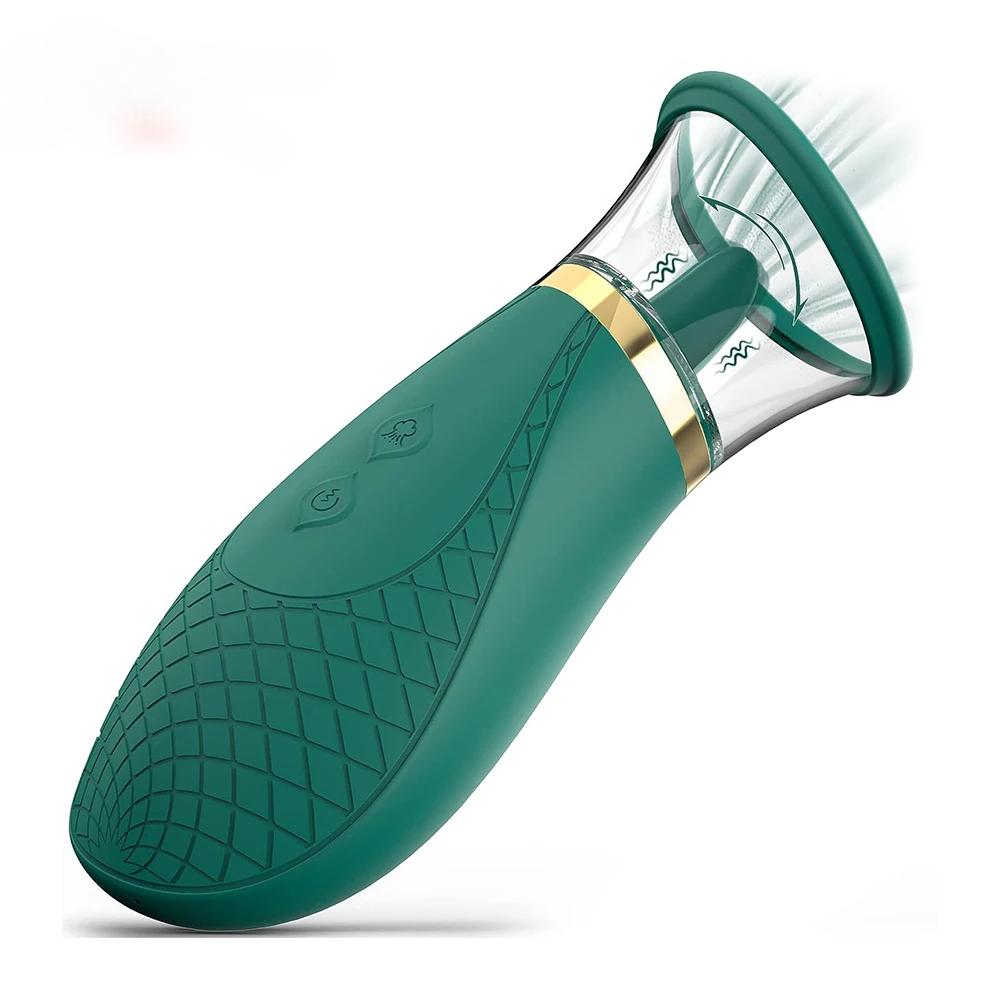 Woman Nipples Clitoris Licker Tongue Vibrator Orgasm Vagina Sucking Massager Stimulator Female Masturbator Sex Toy