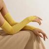 Elastic Long Gloves Thin Bridal Gown Accessories Fashion Mesh Gloves  Prom Dress