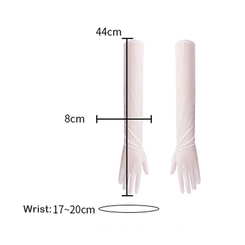 Elasticity Long Anti-UV Gloves Dust-proof Sun Protection Gloves Fashion Driving Gloves  Opera Party