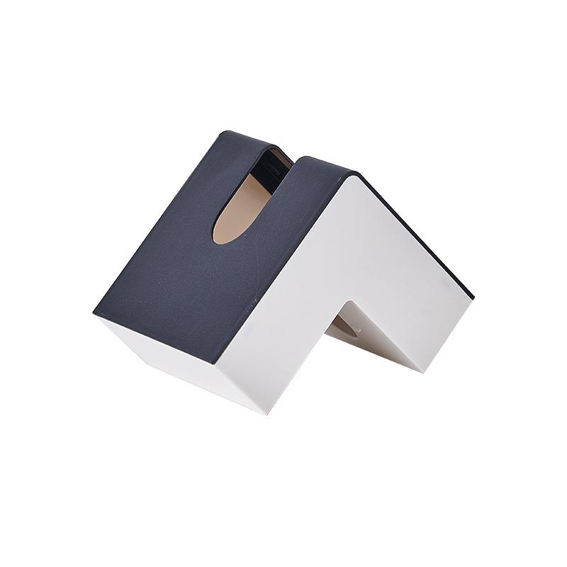 Stylish Japanese L-Shaped Paper Tissue Box for Living Room