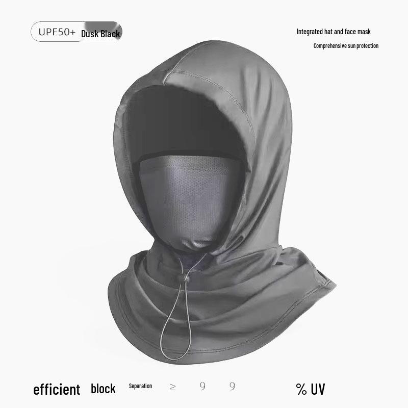 Women's Ice Silk Full Face Mask: UV Protection, Breathable, Ideal for Summer Driving and Cycling