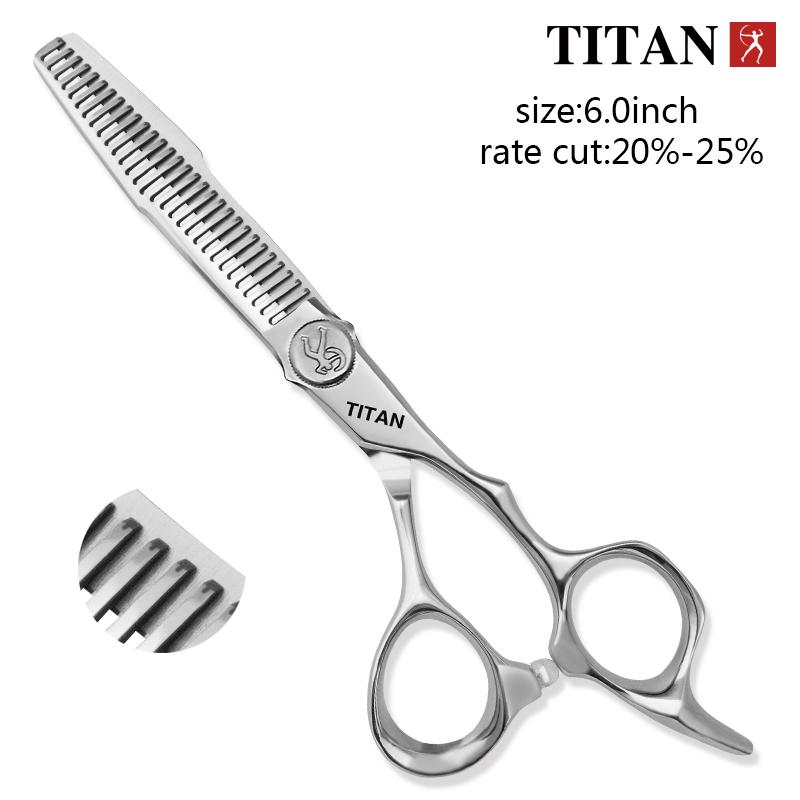 Titan Professional Hairdresser Barber Tools Salon Hair Cutting Thinning Shears Set Of 6.0  Inch Hair Scissors