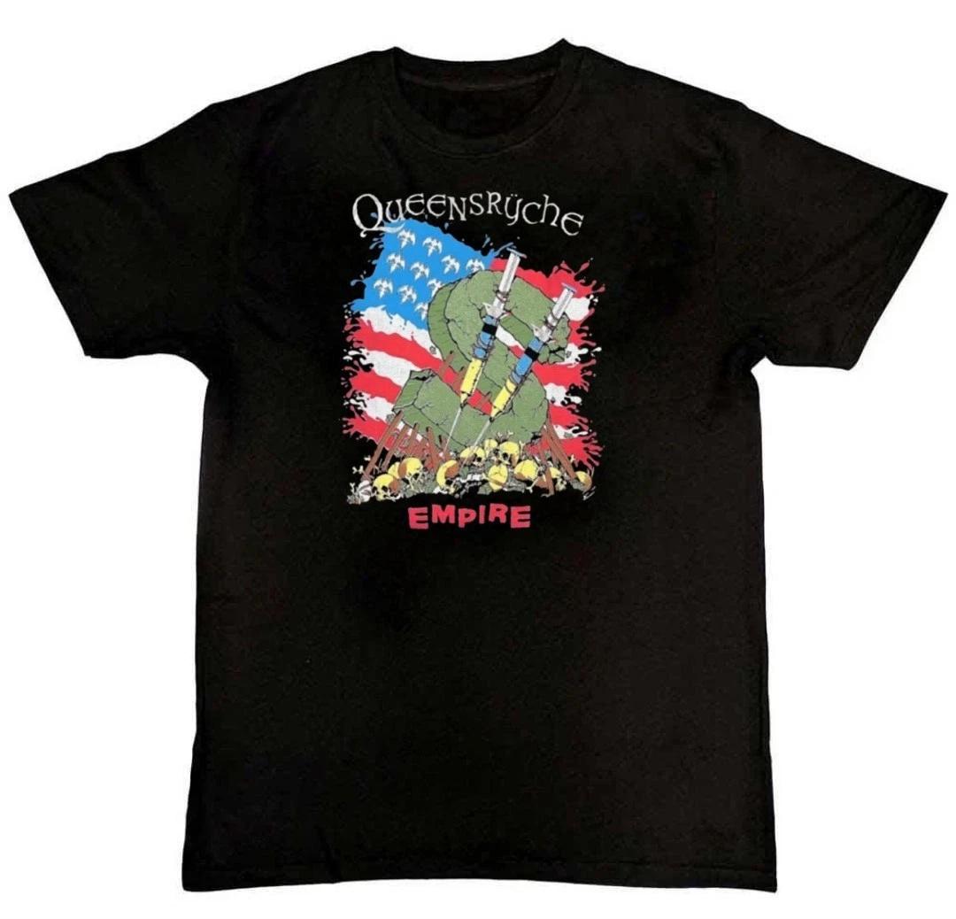 

vintage 90s QUEENSRYCHE Empire 1991 Graphic Print T-Shirt 3XL