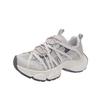 European station mesh thick-soled dad shoes women's 2025 spring new heightened breathable round head niche sports and leisure shoes