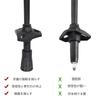 [ALLVD] Trekking Pole Rubber Cap Replacement Rubber Cap Climbing/Skiing/Walking/Hiking Anti-Slip