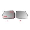For Hyundai Tucson 2009 2010 2011 2012 2013 2014 Replace Outer Rearview Side Mirrors Lens Door Wing Rear View Mirror Glass
