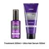 KUNDAL Trattamento Capelli Miele e Macadamia 200ml + Siero Capelli Ultra 100ml Set