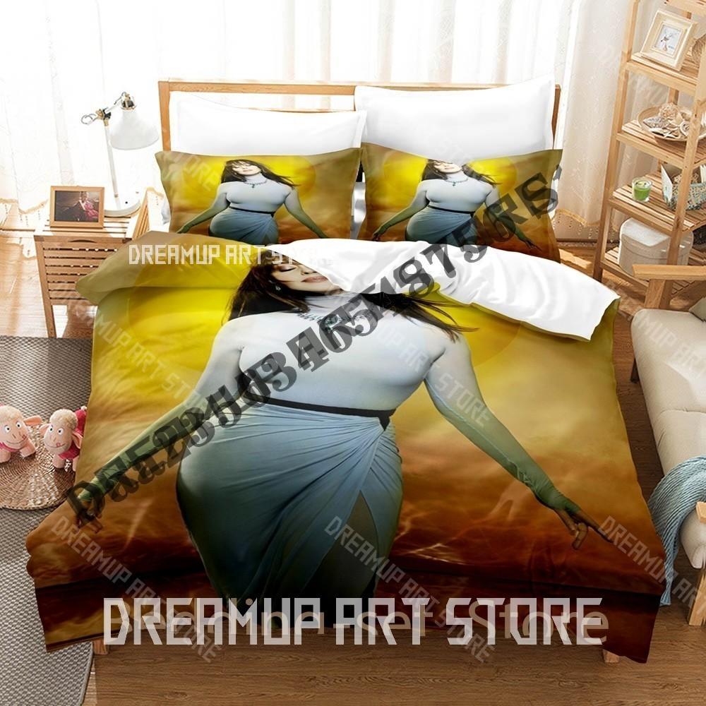 3D Print Monica Belluci Bedding Set Single Twin Full Queen King Size Bed Set Adult Bedroom Duvetcover Sets Anime Bed Sheet Set