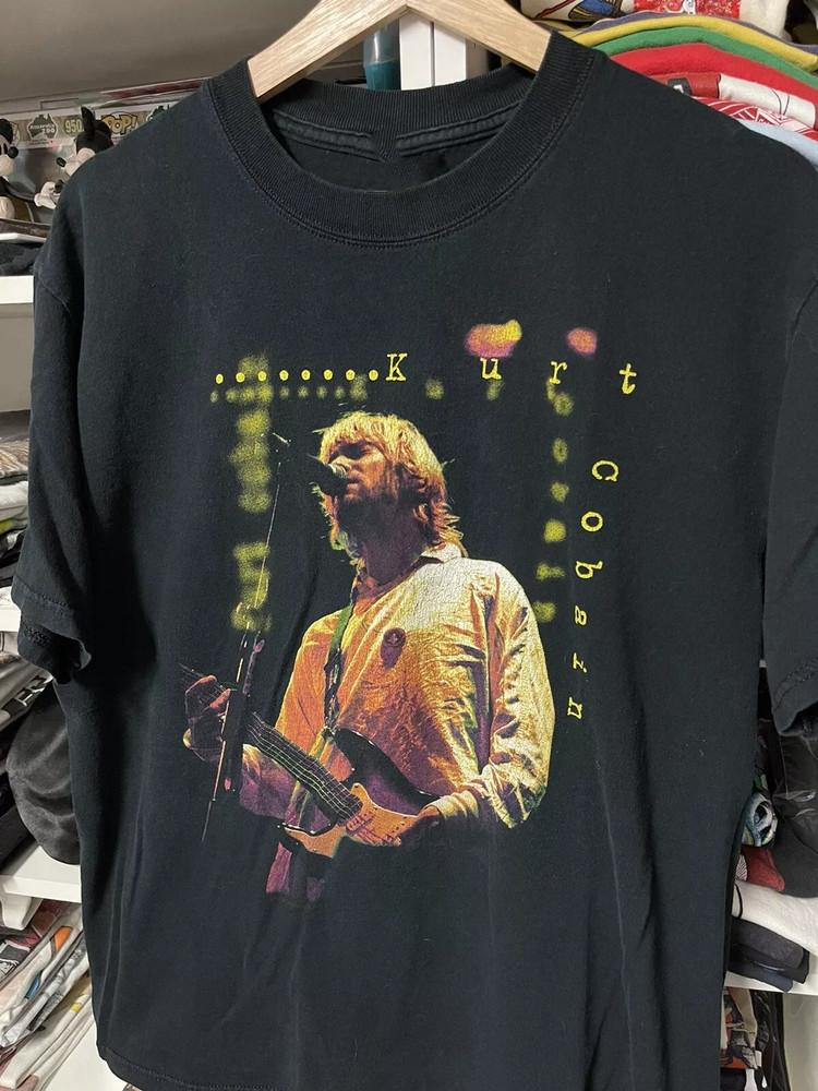 Vtg 2000 Kurt Cobain Nirvana Tshirt Mens TEE All Size DO693 Unisex T-Shirt L