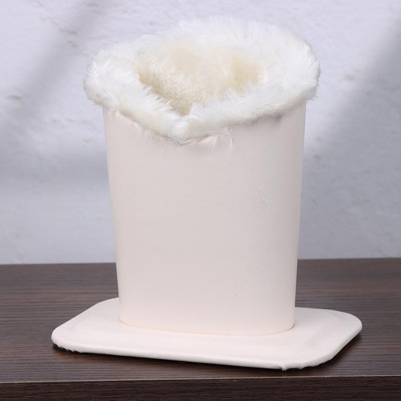 Leder Brillenhalter Weiches Plüschfutter Sonnenbrillenständer Modischer Brillen Organizer Aufbewahrung Brillenbehälter