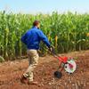 10 Nozzles Hand Push Garden Seeder, Precision Planter for Vegetable Flower Seeds, 3.75kg/8.27lbs Large Capacity Seed Spreader